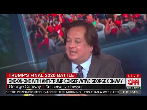 George Conway Makes Triumphant Return To CNN, Calls Texas's Attempt To Overturn Election 'The Most Insane Thing Yet'