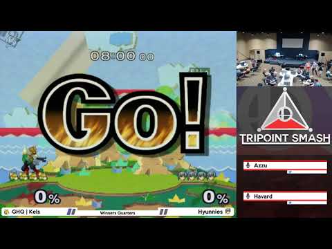 GHQ | Kels (Fox) vs Hyunnies (Marth) - Tripoint Smash 22 Winner's Quarters