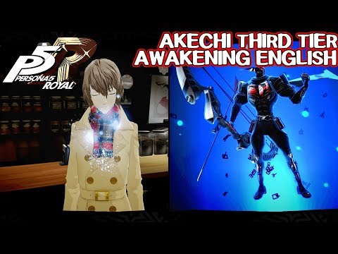 Akechi Third Tier Awakening - Persona 5 Royal