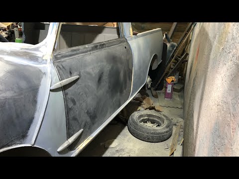Classic Mini Pickup Restoration Ep115 - Door Skin Fitting