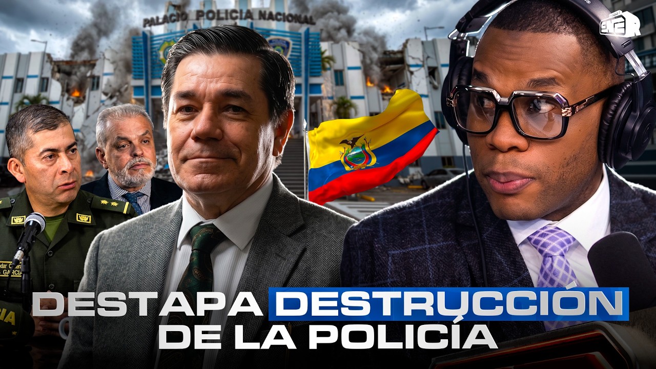 TOLENTINO DESTAPA DESTRUCCIÓN DE LA POLICÍA Y FILTRA ECUATORIANO AL FRENTE DE LAS FINANZAS