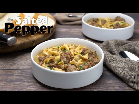 Swedish Meatball Soup (Pressure Cooker Recipe)