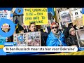 Duizenden mensen in Nederland demonstreren tegen oorlog in Oekraïne
