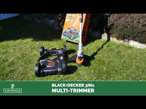 Im Test: Black+Decker 3-in-1 Multi-Trimmer-Set STC1820CM