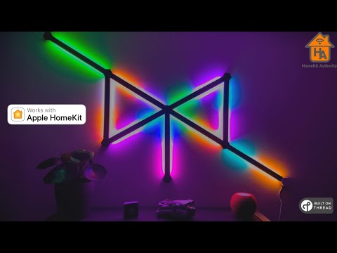 Nanoleaf Lines Review - Apple Home enabled smart lighting