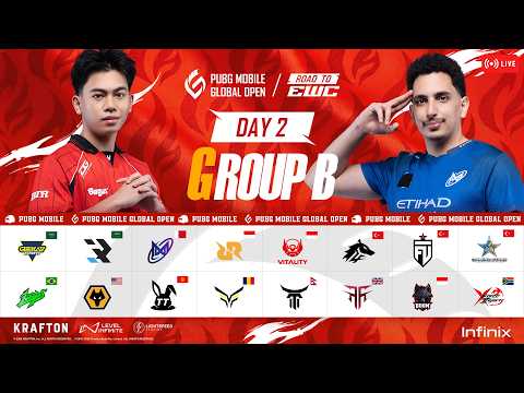 [URDU] 2026 PMGO S1 Main Event | Group B | PUBG MOBILE GLOBAL OPEN Season 1