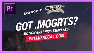 How to IMPORT and EDIT Motion Graphics Templates in Adobe Premiere Pro CC Essential Graphics Panel?