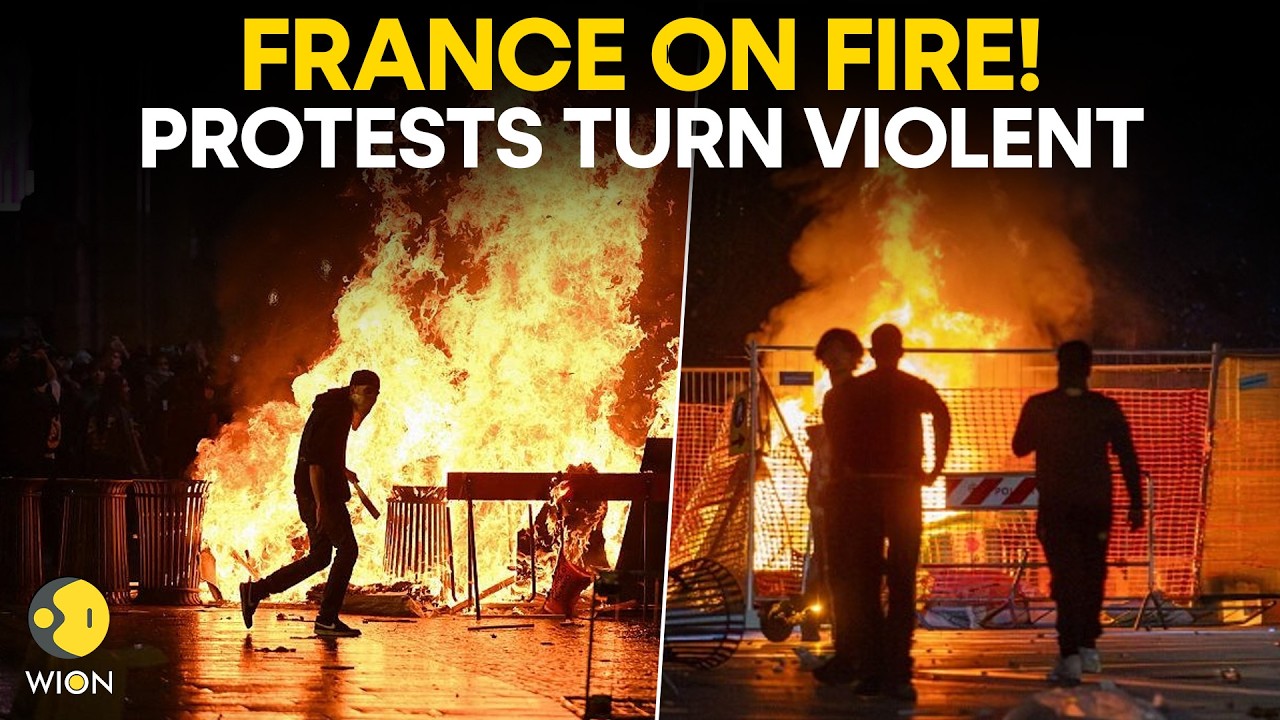 France Protests LIVE: France Erupts as Violent Clashes, Tear Gas & Looting Rock City | WION