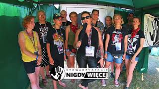 Stowarzyszenie „NIGDY WIĘCEJ” na Pol’and’Rock Festival, Kostrzyn nad Odrą, 2-4.08.2018. 