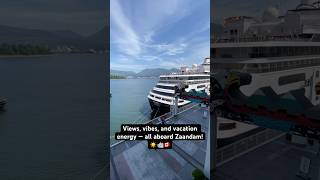 The perfect day for Zaandam embarkation in Vancouver🇨🇦 Love the energy! Love the views!