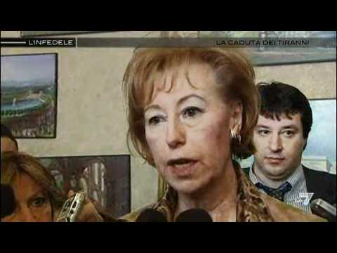 L'INFEDELE - Letizia Moratti parla dello scandalo affitti a Milano