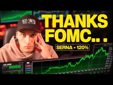 Das FOMC hat gerade die offensichtlichste Aktie ruiniert... $ERNA +120%