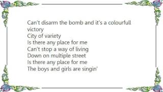 Bombshell Rocks - The Will the Message Lyrics