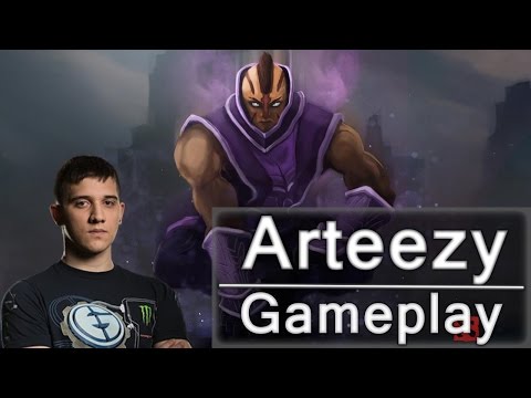 EG.Arteezy Anti-Mage vs w33(Invoker)  Gameplay - Evil Geniuses