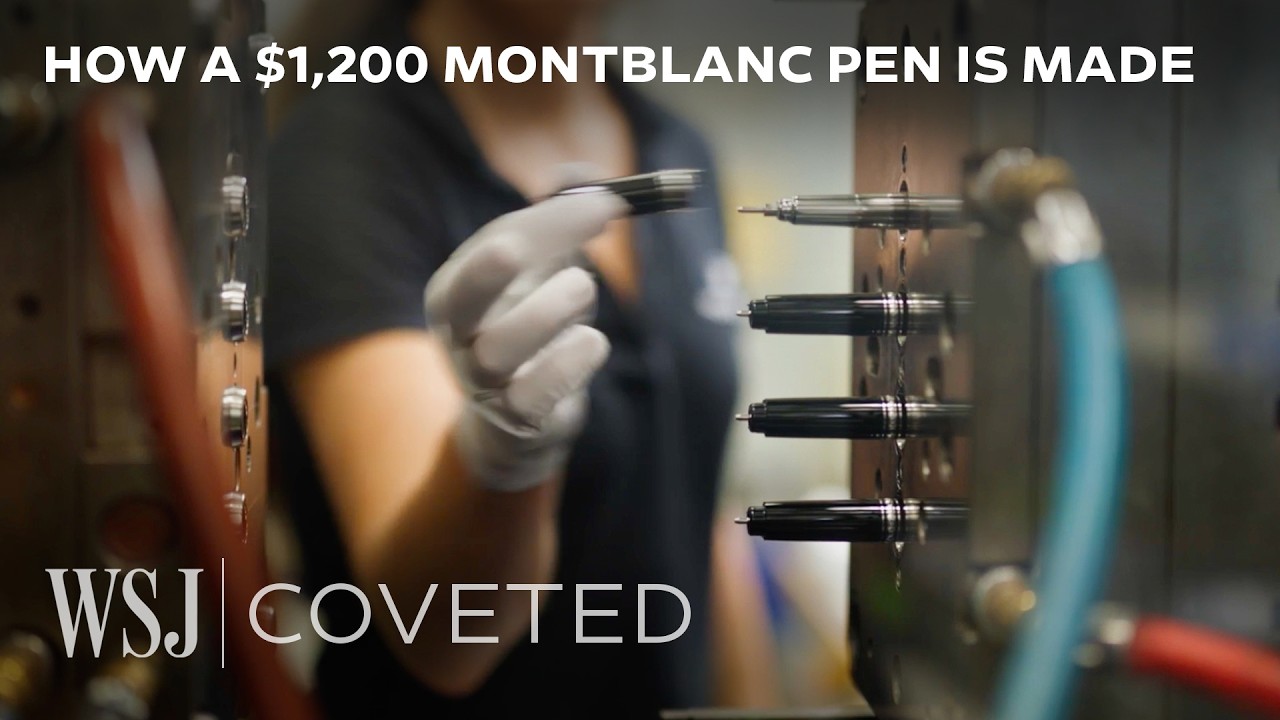 Why Making Montblanc’s $1,200 Pen Is So Hard | WSJ Coveted
