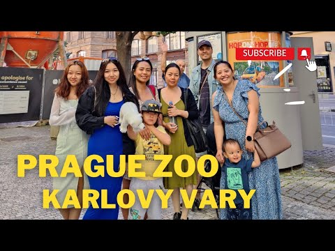 Visiting the famous Prague Zoo! at  Lumakbay sa Karlovy Vary.