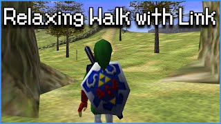 A Relaxing Walk with Link in Ocarina of Time (Zelda Music & Ambiance to Study/Relax to)