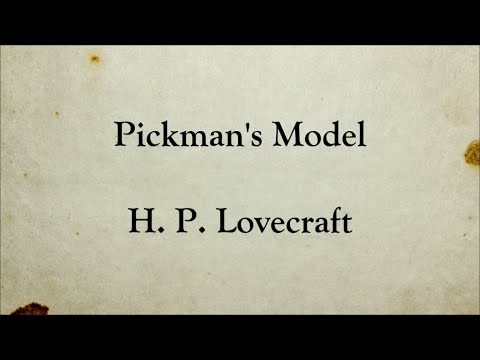 Pickman's Model | H. P. Lovecraft | Horror Short Story | Full Text English Audiobook