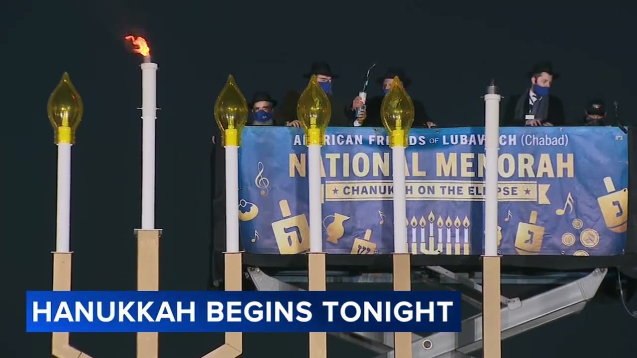 Hanukkah starts this year on Christmas Day