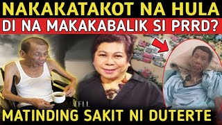 KAWAWA NAMAN! KINATATAKUTANG HULA kay DUTERTE at  MAGAGANAP sa PILIPINAS. HULA sa 2026!