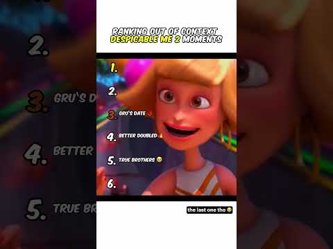 Ranking Despicable Me 2 Moments 😭