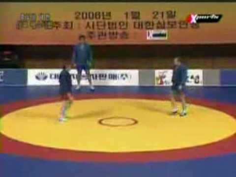 Fedor Emelianenko vs. Alexander Emelianenko (brother) vs. Voronov (coach) 2006 SAMBO Festival Korea