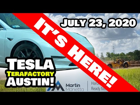 Tesla Gigafactory Austin 07/23/20 - Tesla Terafactory Austin Texas is Here!