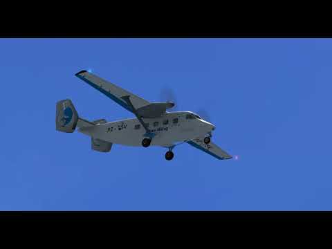 ANTONOV AN-28 POUSO EM BOA VISTA, RORAIMA-BRASIL