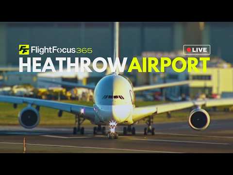 Heathrow Airport Live - Wednesday 25th Feb 2026