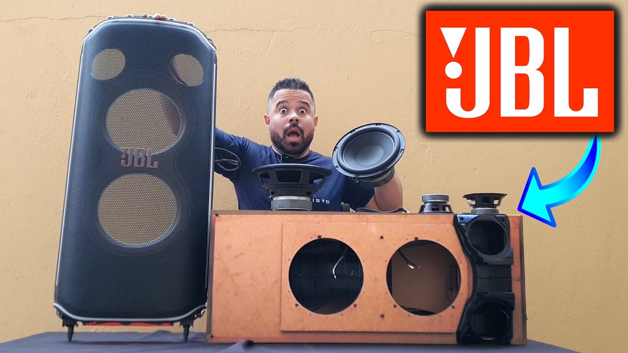 🟢 I completely disassembled the JBL PARTYBOX ULTIMATE to measure the SIZE of the MAGNETS