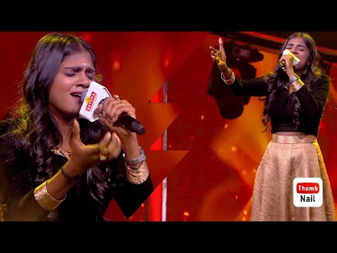 Super Singer 11 Wildcard Round Dharshana Performance 😍