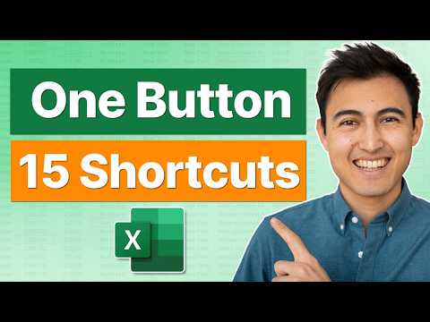 Excel: 15 Hidden Shortcuts—One Button