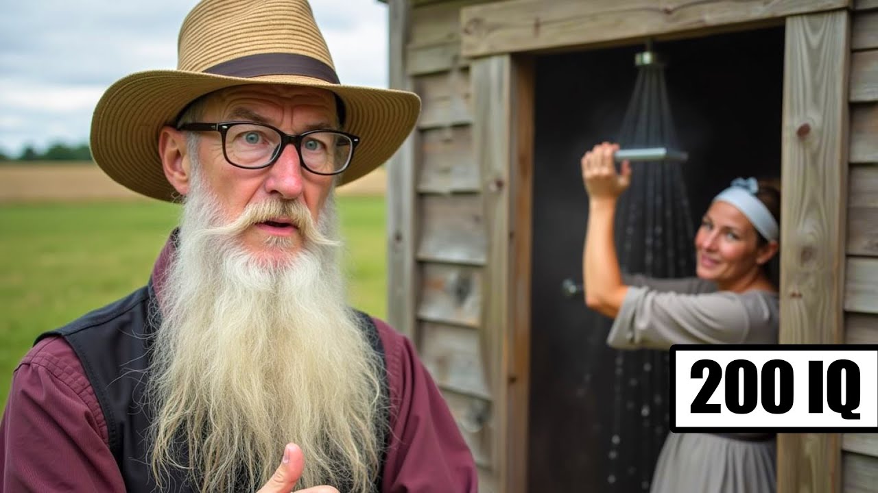How Amish Get Hot Showers Without Gas/Electricity
