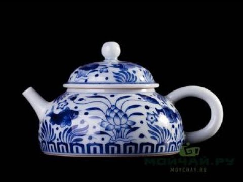 Teapot # 26238, Jingdezhen porcelain, hand painting, 185 ml.