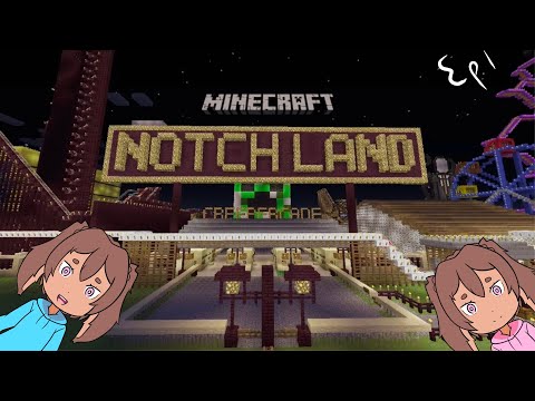 [Minecraft] Notch Land - Time to play at the creeper arcade [1]