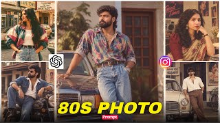 Instagram Viral 90s LOOK Ai Photo Editing In Chatgpt | Trending 90s Lo