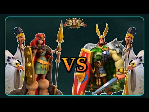 Hermann Prime/Zhuge Liang VS Boudica/Zhuge Liang - Rise of Kingdoms