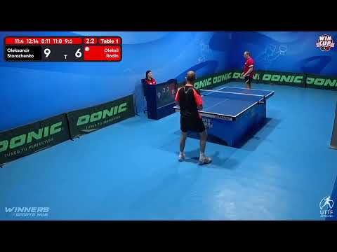 21:00 Oleksandr Storozhenko 2-3 Oleksii Rodin West 5 WIN CUP 15.12.2022 | TABLE TENNIS WINCUP