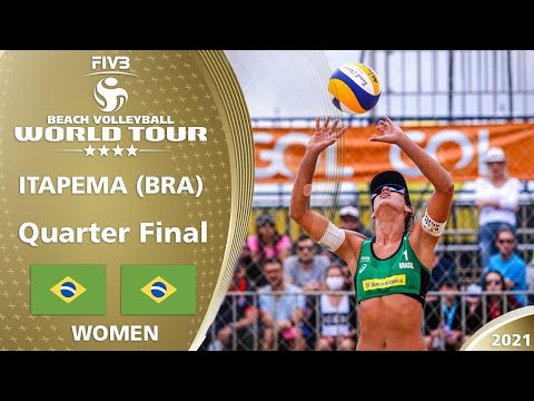 Agatha/Duda vs Andressa/Viktoria - Women's Quarter Final | Full Game | 4* Itapema 2021