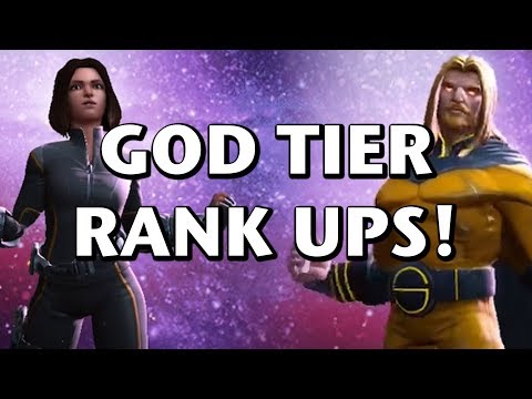 5 STAR GOD TIER RANK UPS! | Marvel: Contest of Champions