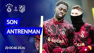 🔴 Galatasarayımız, Atlético Madrid maçı öncesi son antrenmanını gerçekleştiriyor #GSvATL #UCL