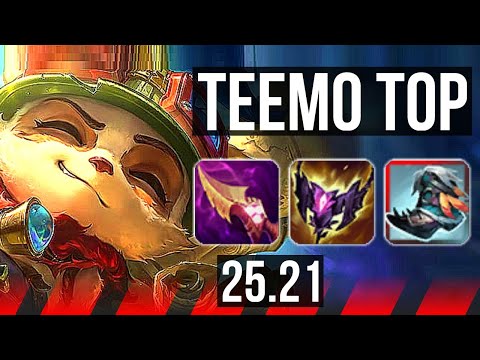 TEEMO vs OLAF (TOP) | Dominating | EUW Diamond | 25.21