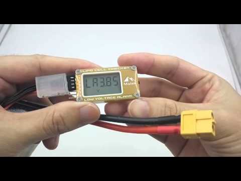 Matek 2 6S LCD Low Voltage Alarm