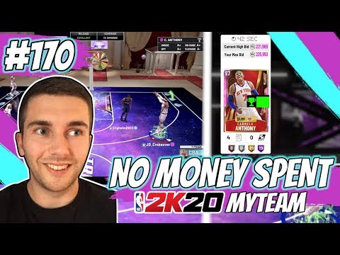 NBA 2K20 MYTEAM WE BOUGHT PINK DIAMOND CARMELO ANTHONY!! | NO MONEY SPENT EPISODE #170