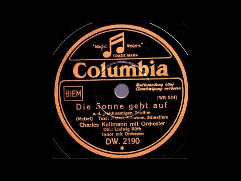 Die Sonne geht auf / Charles Kullmann mit  Ludwig Rüth & Orchester