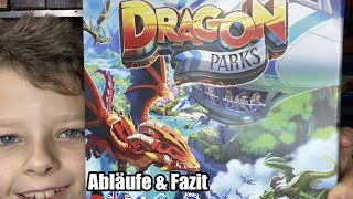 Dragon Parks (Board Game Box) Drachenspiel mit ganz besonderen Karten! ab 8 Jahren - Familienspiel