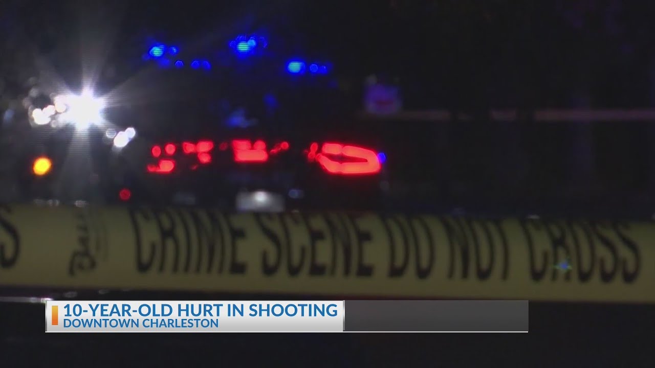 Child, 10, injured in downtown Charleston shooting