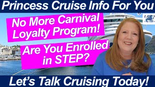 CRUISE NEWS! Carnival Loyalty Is Changing! + Crucial Safety Tip for U.S. Travelers