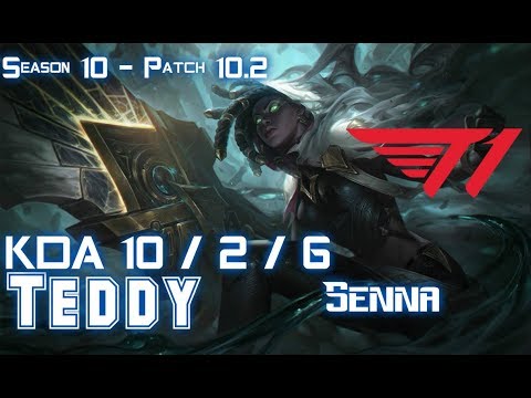 T1 Teddy SENNA vs MISS FORTUNE ADC - Patch 10.2 KR Ranked