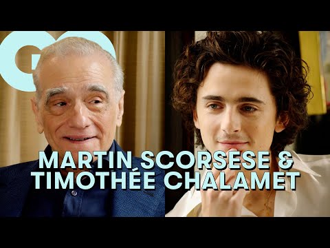Timothée Chalamet et Martin Scorsese parlent films, New York et corruption | Epic Conversation | GQ